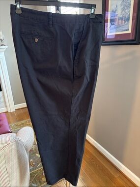 Lands' End Black Women's Ankle Length Chino Pants